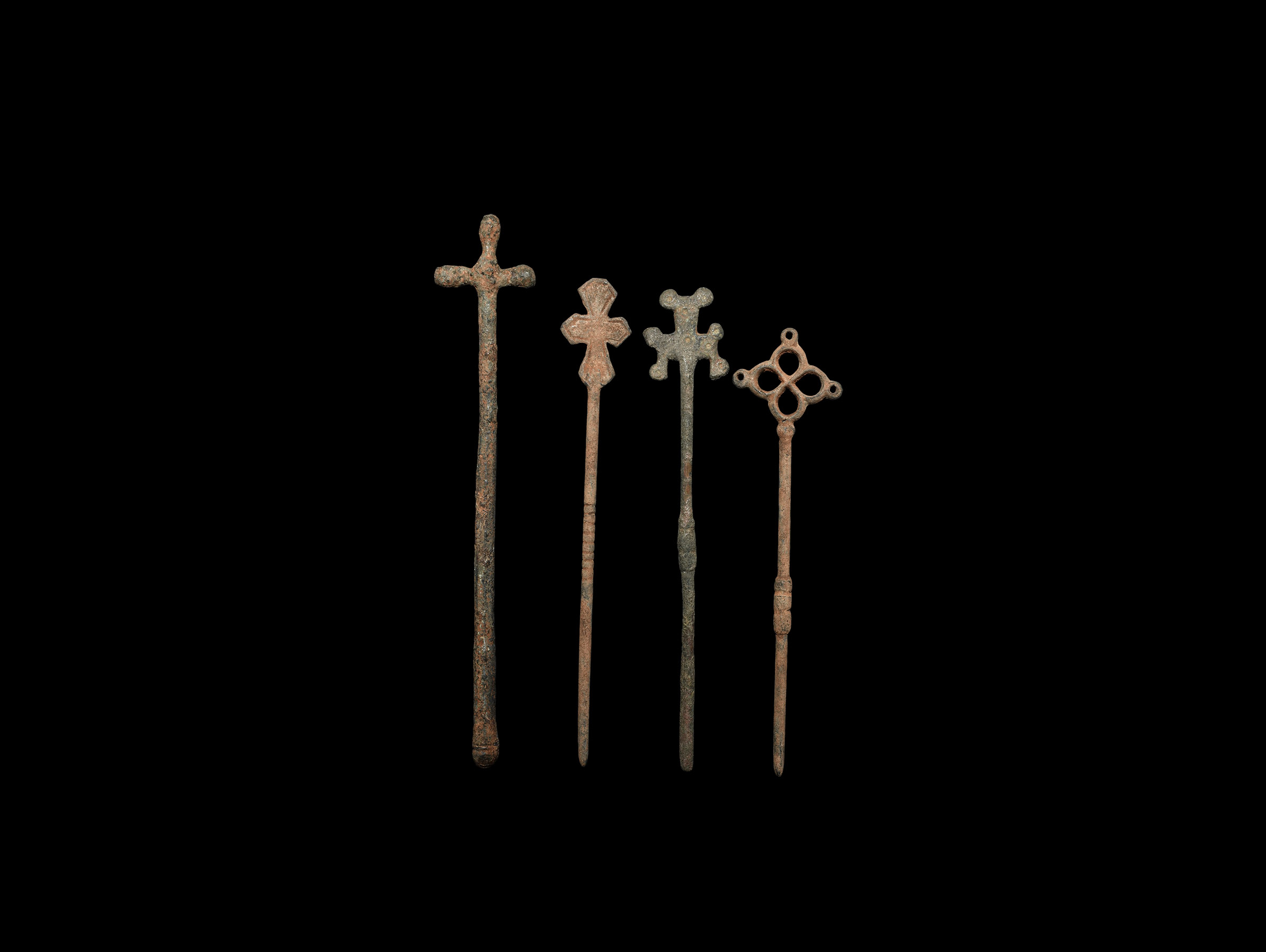 Byzantine Cross-Headed Pin Collection