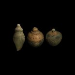 Byzantine 'Greek Fire' Fire Bomb or Hand Grenade Group