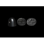 Western Asiatic Haematite Stamp Seal