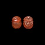 Egyptian Carnelian Scarab Amulet