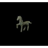 Roman Stepping Horse Statuette