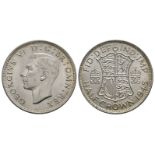 George VI - 1945 - Halfcrown