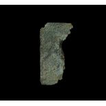 Roman Second Plate Diploma Fragment