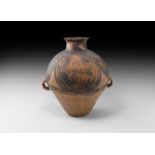 Large Chinese Neolithic Painted Amphora