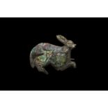 Roman Rabbit Brooch