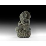 Gandharan Seated Buddha