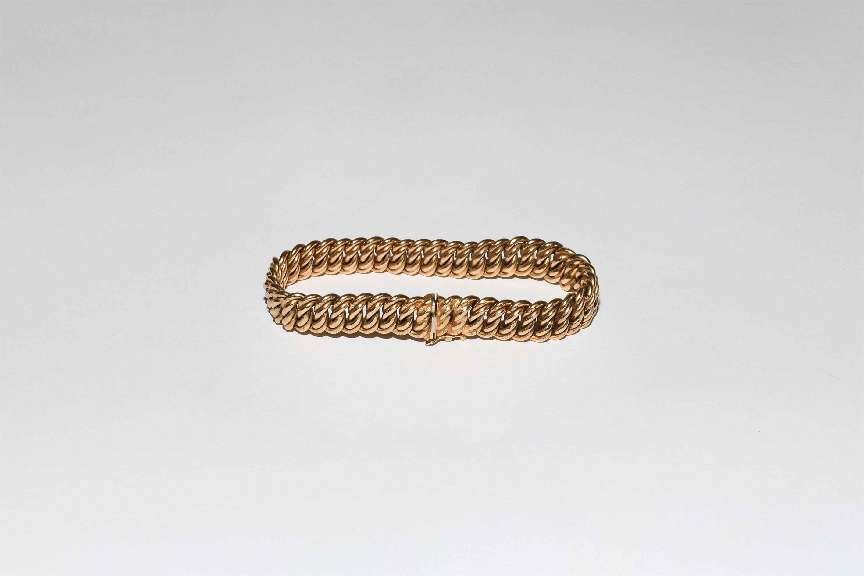 Vintage Heavy Gold Bracelet