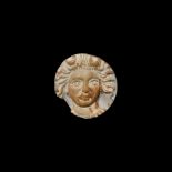 Roman Style Medusa Bust Cameo