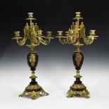 Post Medieval French Candelabra Pair