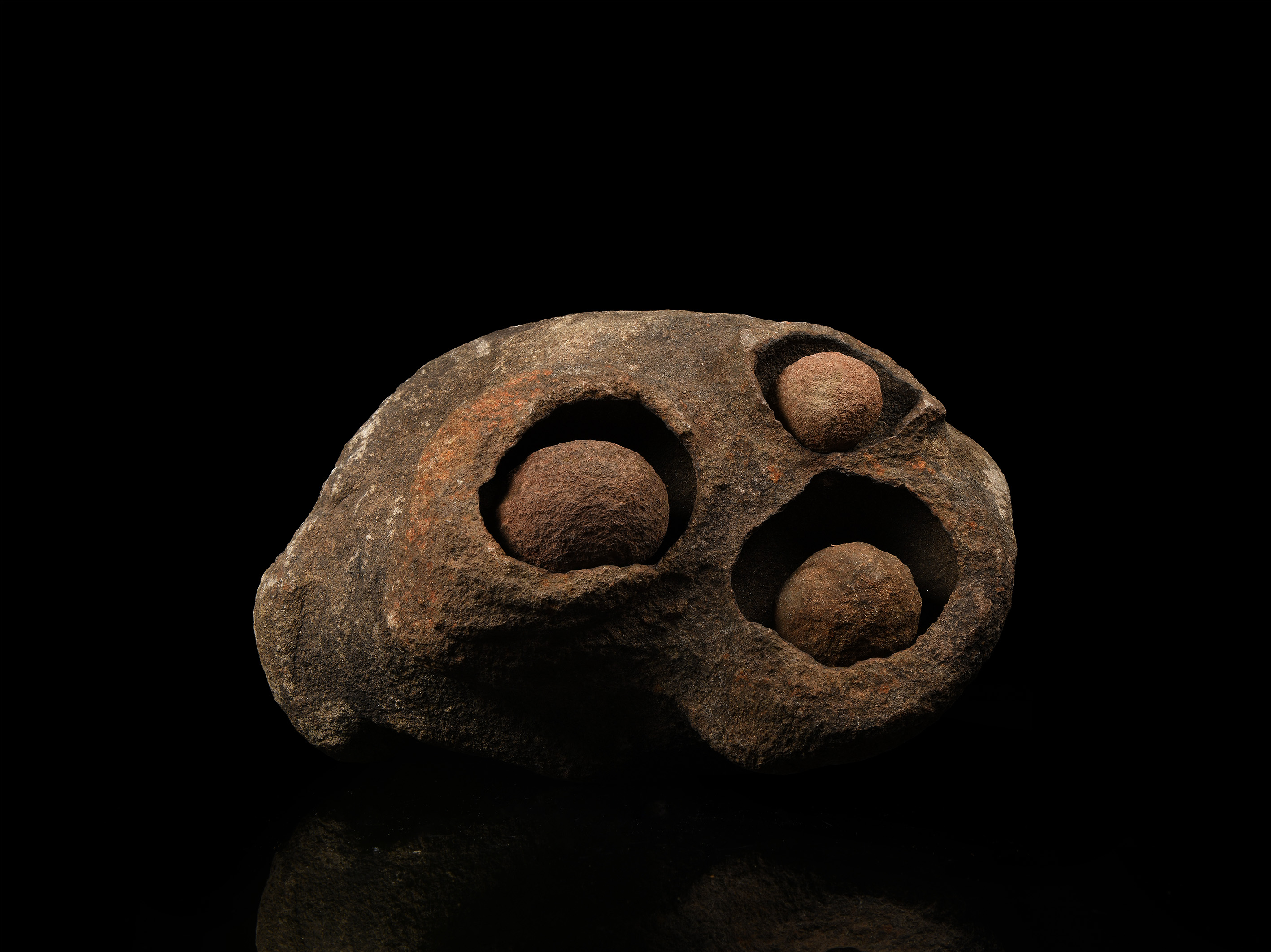 Rare Triple Kalahari Desert Windstone