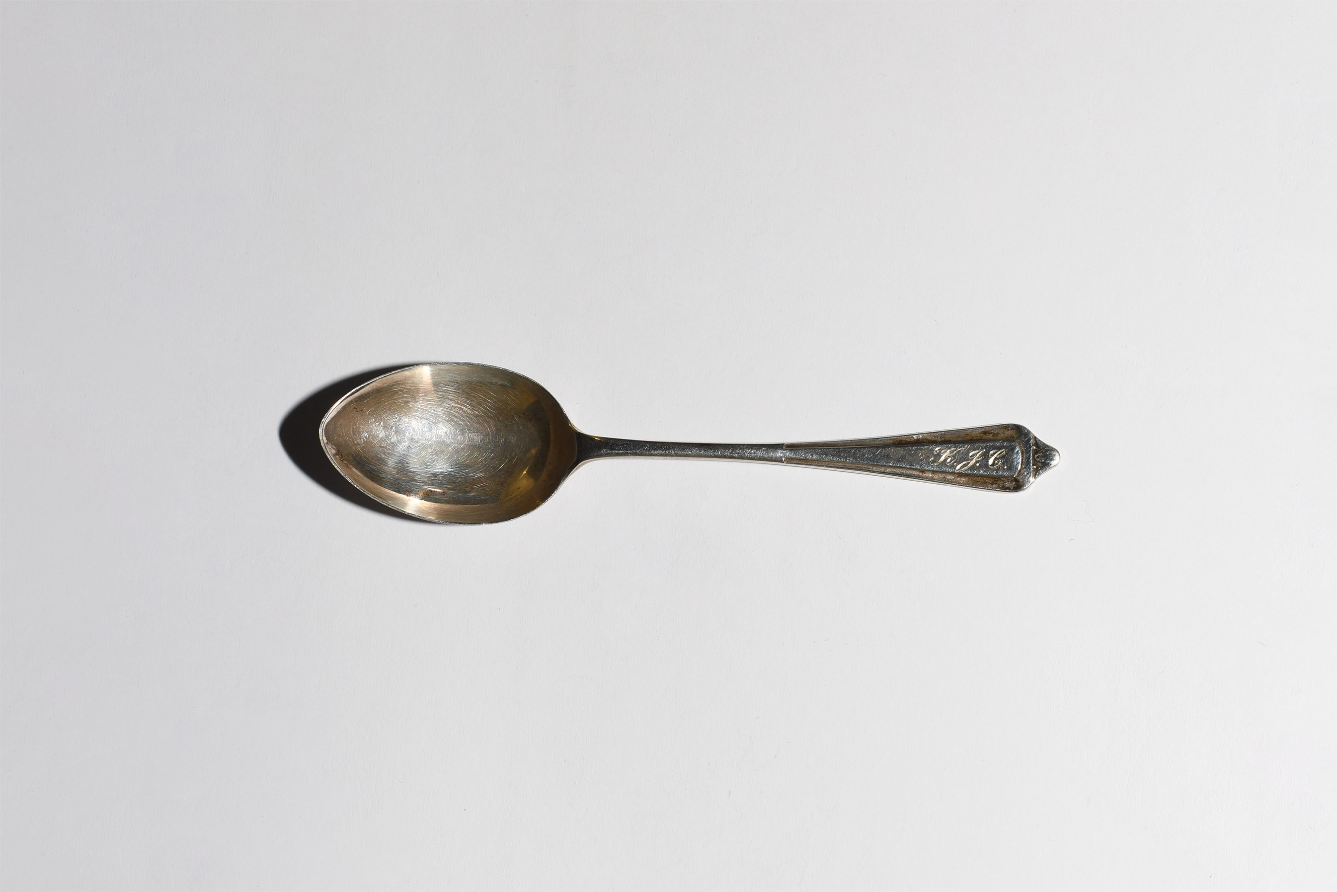 Vintage Silver Christening Spoon