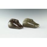 Large Babylonian Style Duck Weight Pair