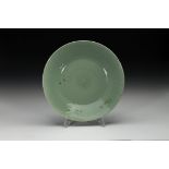 Chinese Celadon Glazed Charger