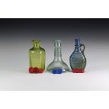 Roman Style Glass Vessel and Gemstone Impression Collection