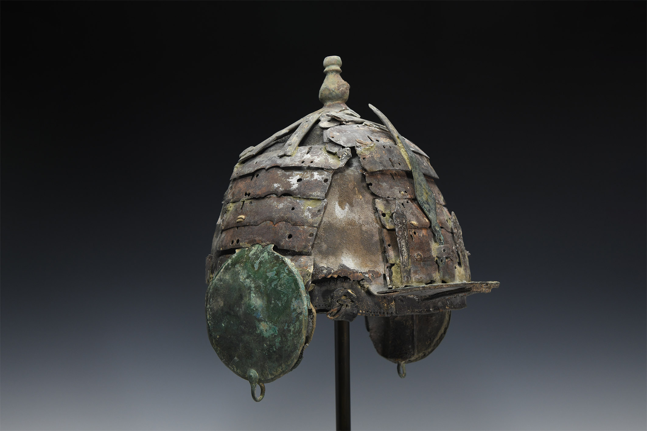 Indian Fragmentary Deccan Helmet