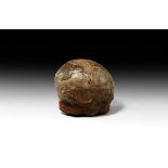 Natural History - Fossil Hadrosaur Dinosaur Egg