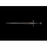 Medieval Hand-and-a-Half Long Sword