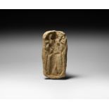 Western Asiatic Old Babylonian Mould for an Idol