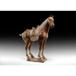 Large Chinese Tang Horse Figure