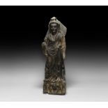 Gandharan Bodhisattva Statuette