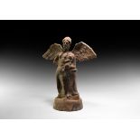 Greek Winged Tanagra Figure