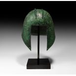 Greek Illyrian Bronze Helmet