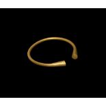 Iron Age Gold Kolben Bracelet