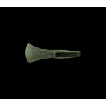 Bronze Age 'The Manston Hoard' V-Decorated Palstave Axehead