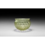 Western Asiatic Sassanian Cut-Glass Cup