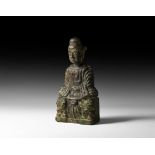Chinese Wei Shakyamuni Buddha in Meditation
