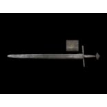 Norman Long Sword with Inlay