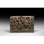 Gandharan Frieze Section with Figures