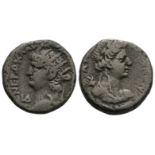 Roman Provincial Coins - Nero - Alexandria - Portrait Tetradrachm