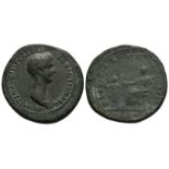 Roman Imperial Coins - Domitia - Replica Sestertius