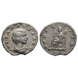Roman Imperial Coins - Julia Maesa - Pudicitia Denarius