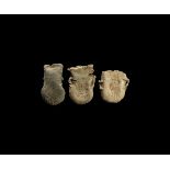 Medieval Pilgrim's Holy Water Ampulla Group