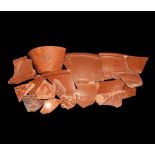 Roman Samian Sherd Collection