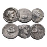 Roman Republican Coins - Mixed Denarii [6]