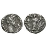 Roman Imperial Coins - Marcus Aurelius - Barbarous Providentia Denarius