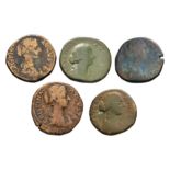 Roman Imperial Coins - Faustina I - Sestertii [5]