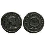 Roman Imperial Coins - Constantine II - London Mint - Wreath Follis