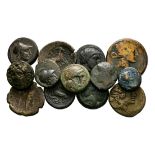 Ancient Greek Coins - Mixed Bronzes Group [13]