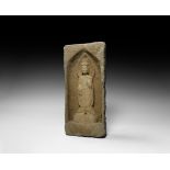 Chinese Wei Buddha Brick