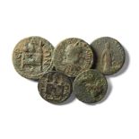 Roman Provincial Coins - Mixed Bronzes Group [5]
