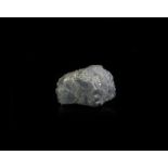 Natural History - Large Blue Calcite Mineral Specimen
