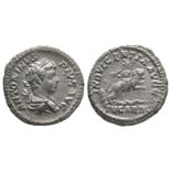 Roman Imperial Coins - Caracalla - Dea Caelestis Denarius