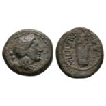 Ancient Greek Coins - Bruttium - Hipponion (as Vibo Valentia) - Apollo Sextans
