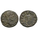 Roman Provincial Coins - Septimius Severus - Lydia - Asklepios Bronze