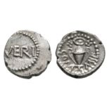 Celtic Iron Age Coins - Atrebates and Regni - Verica - Vase Minim