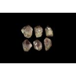 Natural History - Large Polished Amethyst Point Collection